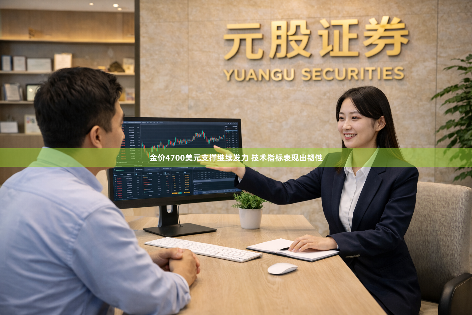 金价4700美元支撑继续发力 技术指标表现出韧性